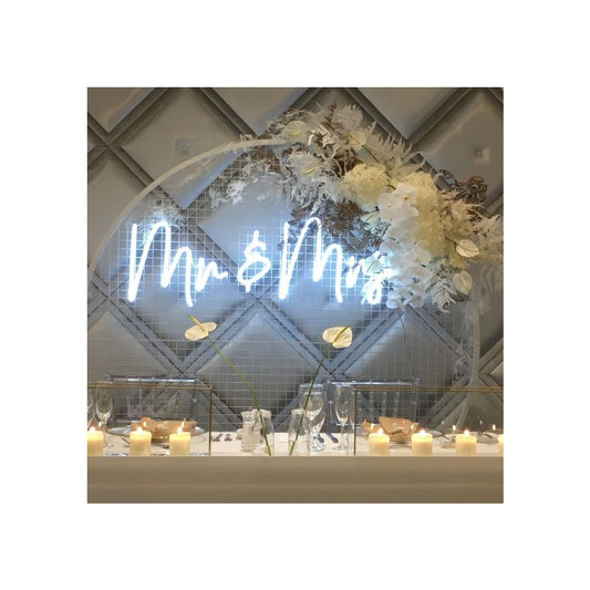 Mr & Mrs Wedding Sign